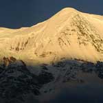 Nilgiri North and Central at sunset.