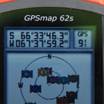 Here's the GPS reading to prove it