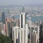 View of Kowloon from Hong Kong Island
