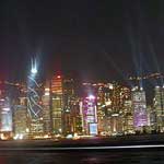 Daily symphony of lights - laser light show from 12 of the most important buildings on Central
