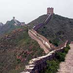 One of the few places near Beijing where you can walk along the wall without hundreds of tourists