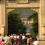 This is the mausoleum of Dr Sun Yat Sen ...