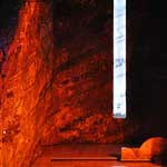 ...at the Salt Cathedral, Zipaquira, near Bogota.