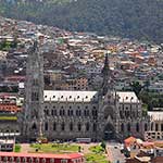 The Basilica in Quito...
