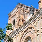 Cuenca's 'new' cathedral is a bizarre mix of brick towers..