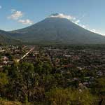 Panoramic view of Antigua