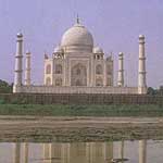 Taj from across the Yamuna