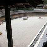 Ryoanji - probably the most famous Zen garden in Kyoto