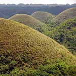 The Chocolate Hills, Bohol's premier tourist attraction
