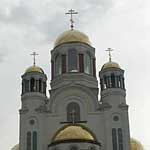 Memorial Church to the Romanov family, now canonised, in Ekaterinburg